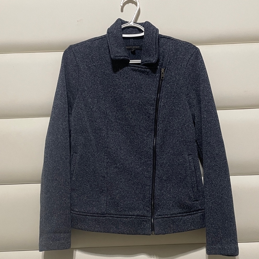 Banana Republic Women's Bluish-Grey Jacket